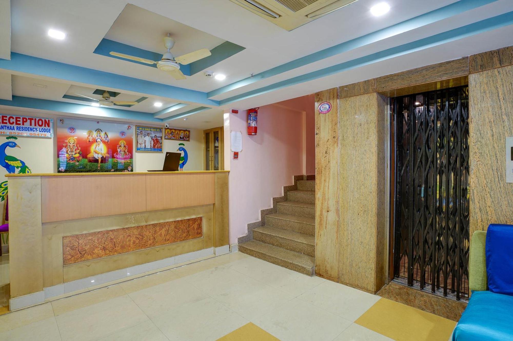 Hotel O Shanta Residency Lodge Sururnagar Dış mekan fotoğraf